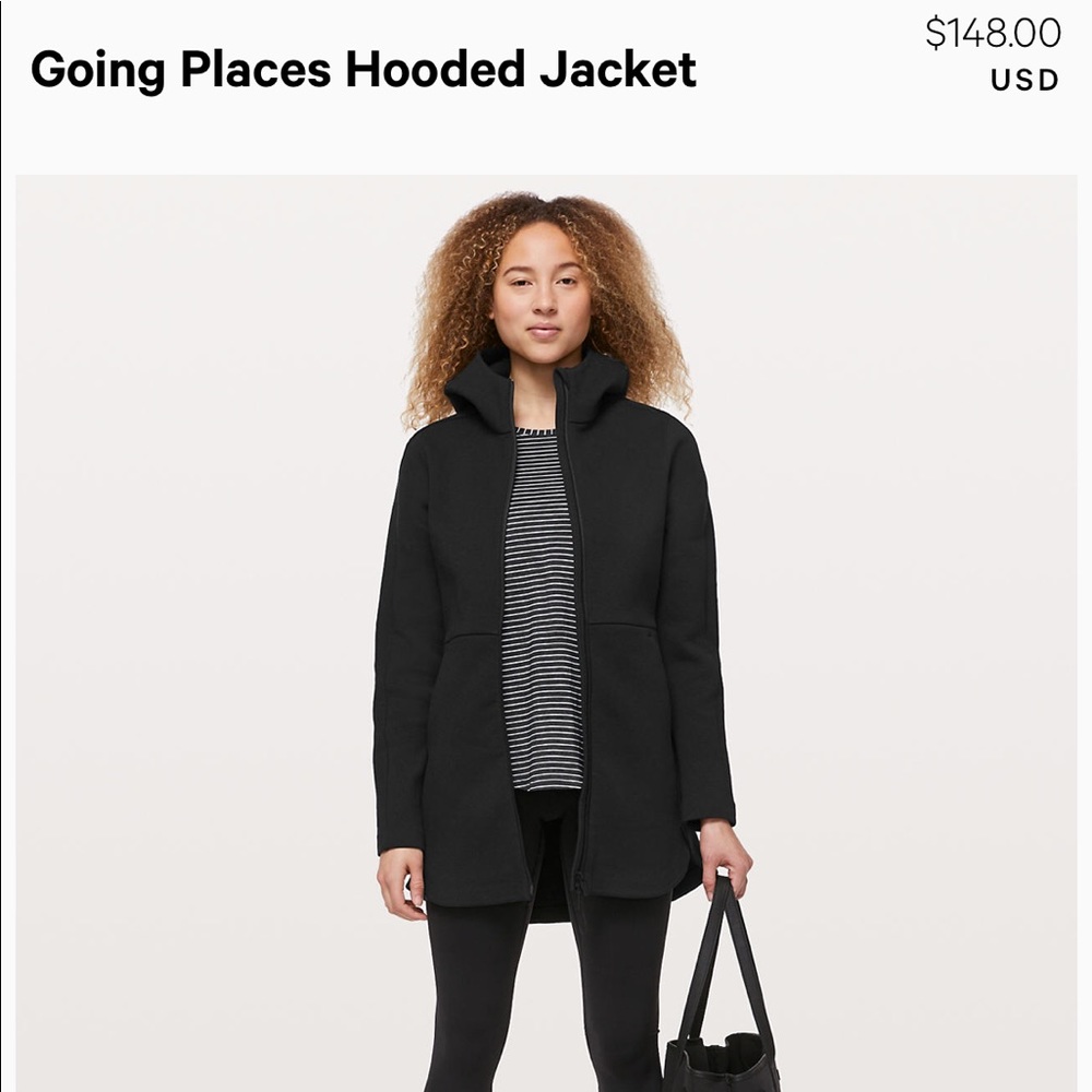 Lululemon Going Places Jacket - Size 4